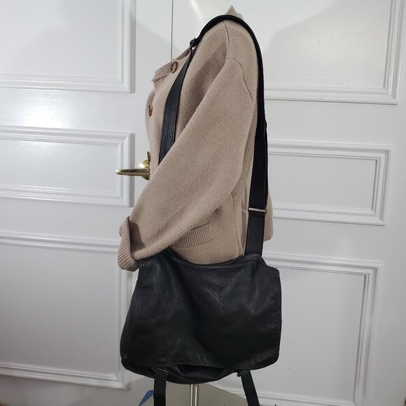 BARNSTORM Vintage 80' Handmade Full Grain Leather Crossbody Sachel Bag - Picture 2 of 16